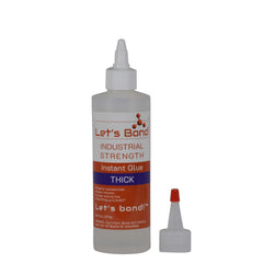 LET'S BOND Lets Bond UBC380-00 Thick Cyanoacrylate Adhesive 8 Oz