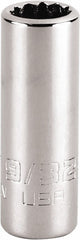 PROTO Proto J4709N 9/32 Inch 12-point Hand Socket 1/4 Drive