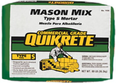 QUIKRETE Quikrete Companies 1136-00 Type S Mason Mix 60 Lb