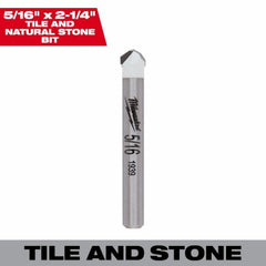 MILWAUKEE Milwaukee 48-20-8993 Tile Stone Drill Bit 5/16 in 5-pack