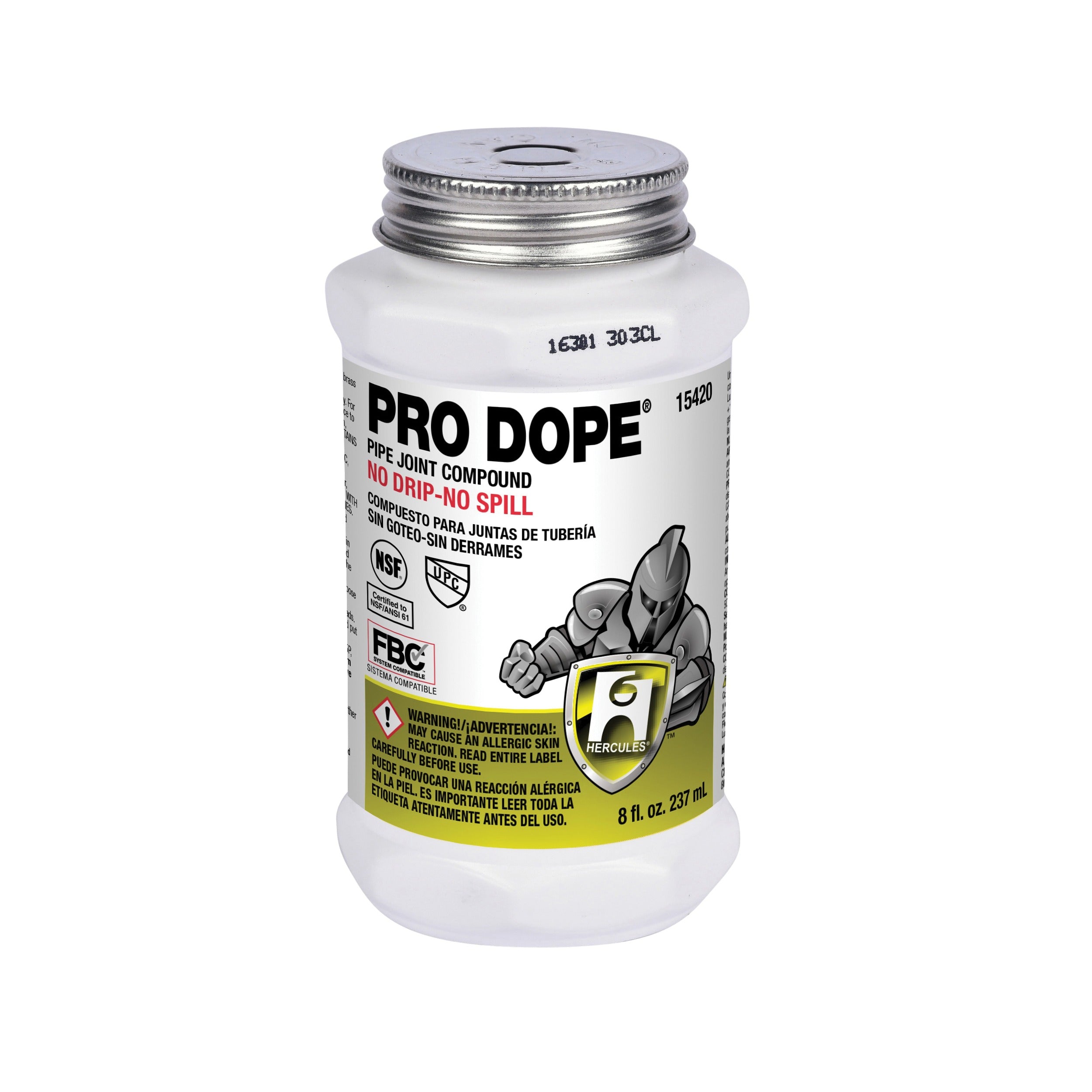 OATEY Oatey 15420 Thread Sealant 0.5 Pint with Brush Gray