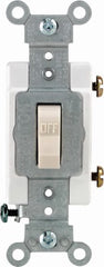 LEVITON Leviton S06-CS115-2TS 15A Single Pole Toggle Switch 10 Pack