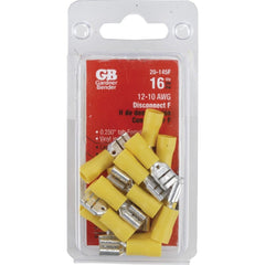 GARDNER BENDER Gardner Bender 20-145F 12 to 10 AWG female vinyl-insulated barrel disconnect (16-pack)