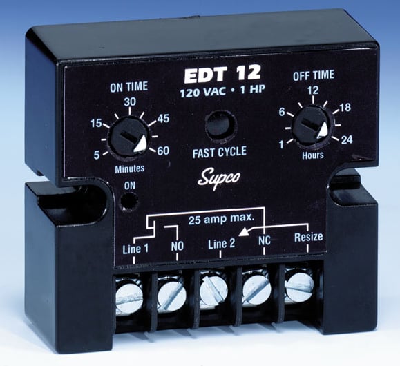 SUPCO Supco edt13 Commercial Adjustable Defrost Timer