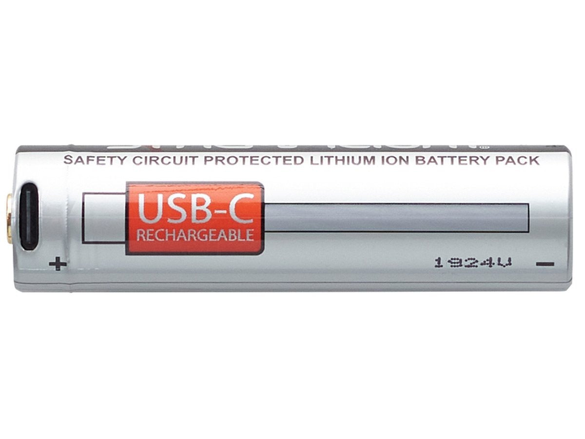 STREAMLIGHT Streamlight 22102 18650 USB Rechargeable Battery 3.7V 2600mAh (2-Pack)