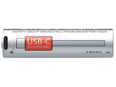 STREAMLIGHT Streamlight 22102 18650 USB Rechargeable Battery 3.7V 2600mAh (2-Pack)