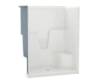 MAAX Maax 141036-AFR/R-000-002 Aker One-Piece Rectangular Shower 60 in x 36 in (Right Seat) 141036-AFRR-000-002