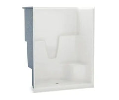 MAAX Maax 141036-AFR/R-000-002 Aker One-Piece Rectangular Shower 60 in x 36 in (Right Seat) 141036-AFRR-000-002
