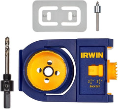 IRWIN Irwin 3111002 Door Lock Installation Kit Bi-Metal (1 Pack)