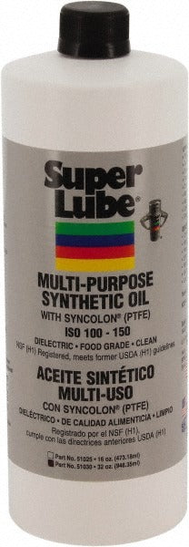 SUPER LUBE Super Lube 51030 Synthetic Machine Oil Sae 85W Iso 150 1 Qt