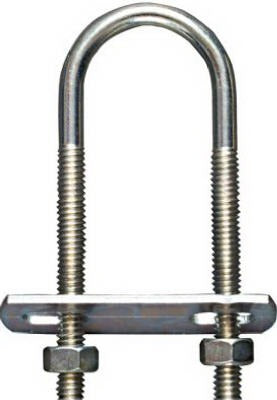 NATIONAL HARDWARE National Mfg N222-109 Zinc U-bolt 1/4x1-1/8x3-1/2 in 5 Pack