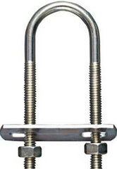 NATIONAL HARDWARE National Mfg N222-109 Zinc U-bolt 1/4x1-1/8x3-1/2 in 5 Pack