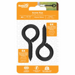 NATIONAL HARDWARE National Mfg N820-097 Screw Eye 2-7/8 in Steel 10-pack