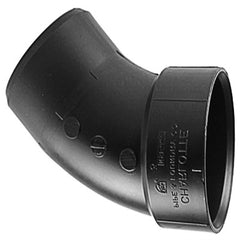 CHARLOTTE PIPE Charlotte Pipe Abs 00323 0600HA 1-1/2 in Abs Dwv 45 Degree Street Ell