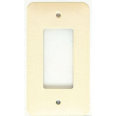 MULBERRY METAL PRODUCTS Mulberry Metal Products 79401 Receptacle Wallplate 1 Gang (5 in H x 2-3/4 in W)