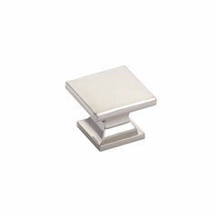 SCHAUB Schaub 219-BN Square Cabinet Knob Brushed Nickel