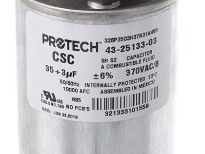RUUD Ruud 43-25133-03 Dual Round Capacitor