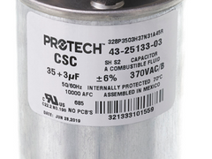 RUUD Ruud 43-25133-03 Dual Round Capacitor