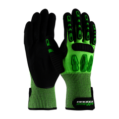 PIP Pip 120-5130/s Impact-resistant Gloves Small Hi-vis Green