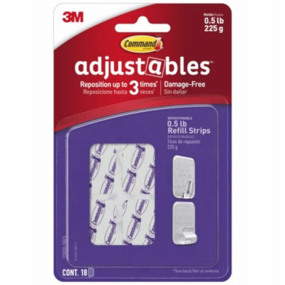 3M 3M Company 17820-18ES Repositionable Refill Strips 18ct