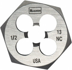 IRWIN Irwin 9445 Hex Rethreading Die 1/2-20 Unf Right Hand