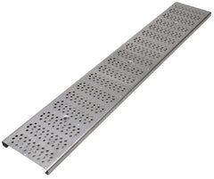 SIOUX CHIEF Sioux Chief 865-GSD FastTrack Grate 304 Stainless Steel Dot Pattern with Screws (36 in)