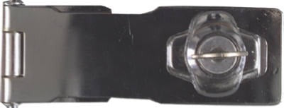 NATIONAL HARDWARE National Mfg N206-953 Chrome Keyed Hasp Lock 4.5 in 5-pack