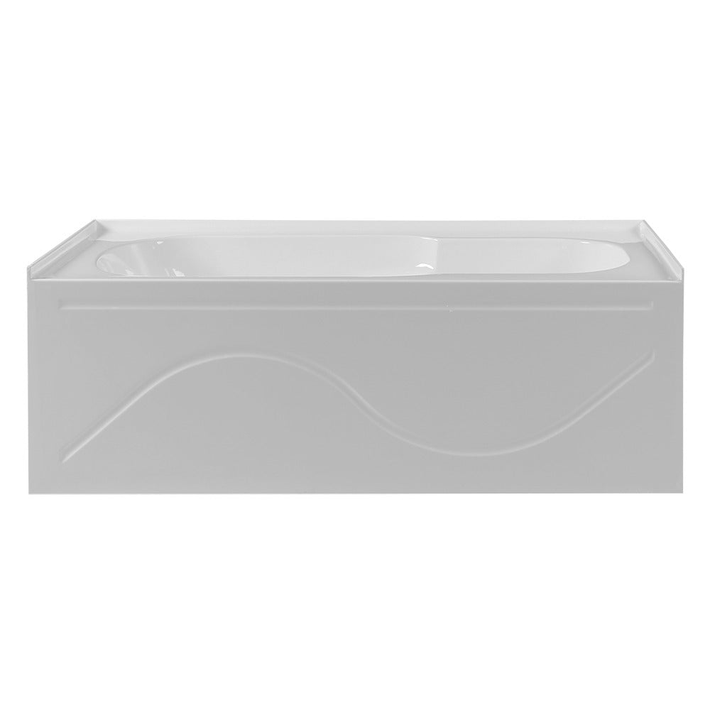 DAKOTA Dakota Plumbing Products DST-ALLC00W Alcove Soaker Bathtub