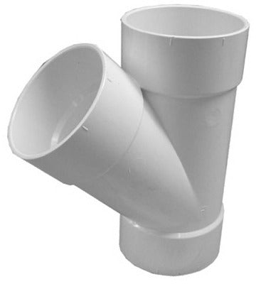 TIGRE Tigre Usa Inc 36-2065 3 Inch Wye Fitting Hub X Hub X Hub