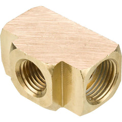 PARKER Parker 252IFHD-6-4 Brass Inverted Female Branch Tee