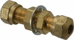 PARKER Parker 62NBH-4 Compression Tube Union Brass 150 Psi