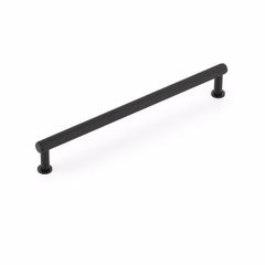 SCHAUB Schaub 5008-MB Knurled Cabinet Pull 8 in Matte Black