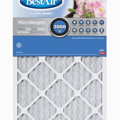 BESTAIR Ppa Industries B1-1625-13-6 Merv 13 Pleated Filter 16x25x1
