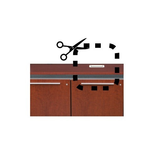 MIDDLE ATLANTIC Middle Atlantic CUT-CRCICC Crestron TT-100-B-T Cutout