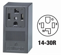 LEVITON Leviton Mfg Co R20-55054-P00 Surface Dryer Outlet 30A