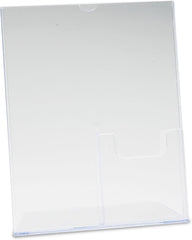 DEFLECTO Deflecto DEF590501 Superior Image Sign Holder with Pocket (9W x 4 1/2D x 10 3/4H)