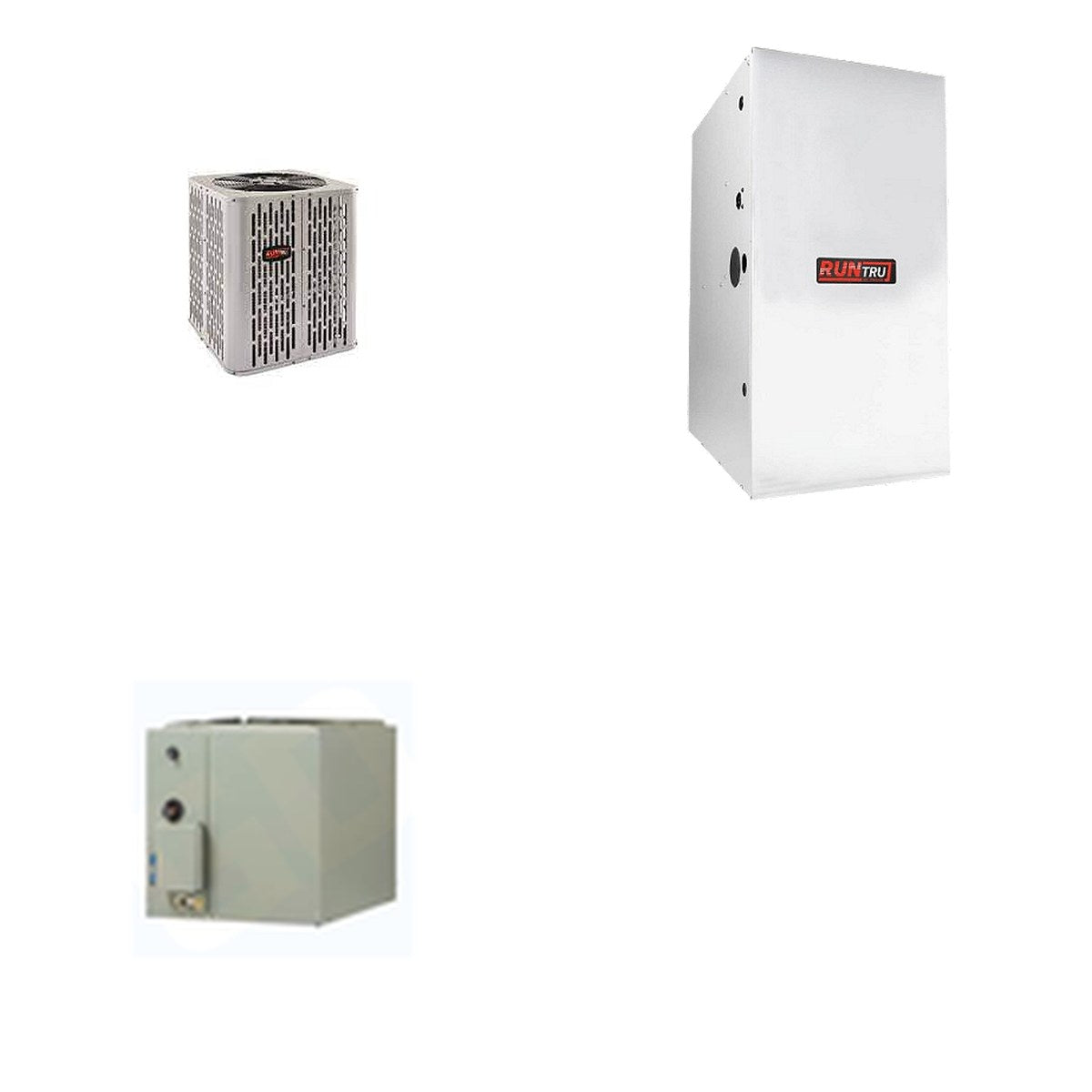 TRANE TRANE 60000 BTU R-454B 15.2 SEER2 Central Furnace + Coil Dual Fuel System