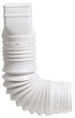 AMERIMAX Amerimax ADP53129 Downspout Adapter 3x4 Inch White