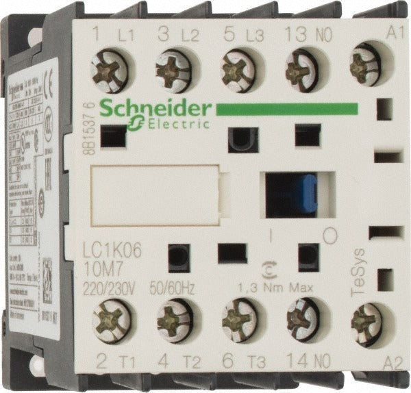 SCHNEIDER ELECTRIC Schneider Electric LC1K0610M7 Iec Contactor 3 Pole 6A