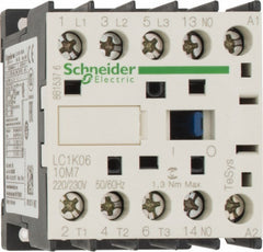 SCHNEIDER ELECTRIC Schneider Electric LC1K0610M7 Iec Contactor 3 Pole 6A