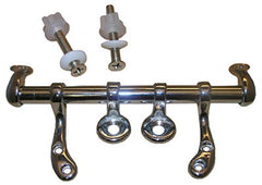 LASCO Larsen Supply Co. 14-1051 Toilet Seat Hinge Chrome 4 Pack