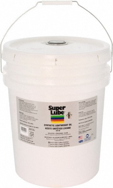 SUPER LUBE Super Lube 52050 Synthetic Machine Oil Sae 80W Iso 68 5 Gal