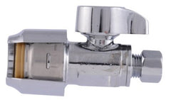 SHARKBITE Sharkbite 23337-0000LF 1/2x1/4 Quarter Turn Straight Stop Valve