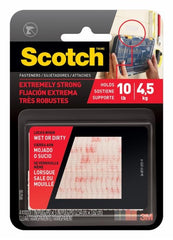 3M 3M RF6730 Scotch Extreme Fasteners 1 in x 3 in 2 Sets of Strips