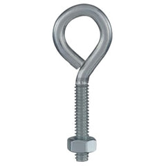 NATIONAL HARDWARE National Mfg N100-387 Eye Bolt 0.25x2.5 in Hex Nut 20pk