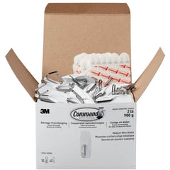 3M 3M MMM17065S35NA medium wire hooks 2 lb cap (35/Pack) 17065S35NA