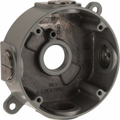 THOMAS & BETTS Thomas Betts DS-48 Round Aluminum Outlet Box 1 Gang