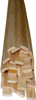 ALEXANDRIA MOULDING Alexandria Moulding WM970-20096C1 Panel Strip Pine Moulding