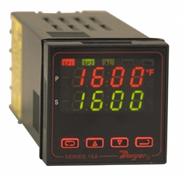 DWYER Dwyer 16A2151 Temperature Process Control 1/16 Din