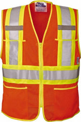 VIKING Viking U6112O-2XL High Visibility Vest 2XL Ansi Class 2